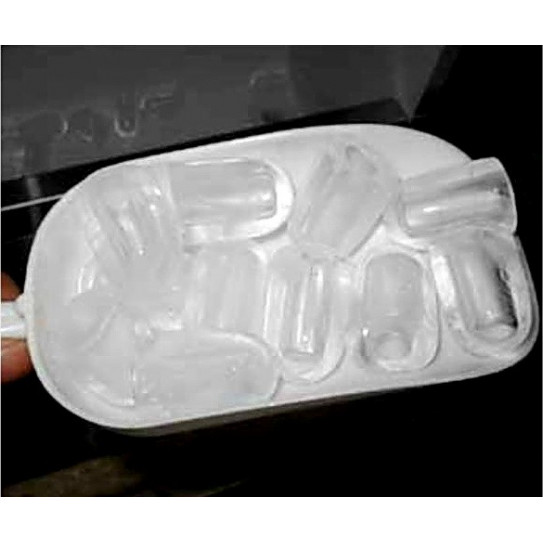 Pelle et glaçons creux en forme de cône machine à glaçons pro 26kg/24 h