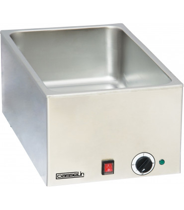 Bain-Marie GN1/1 puissance 1,2Kw - CBM1 Casselin Bain-Marie GN1/1 puissance 1,2Kw - CBM1 Casselin